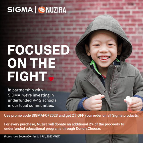 Nuzira partners with Sigma for Focused on the Fight Charitable Giving Campaign 2023