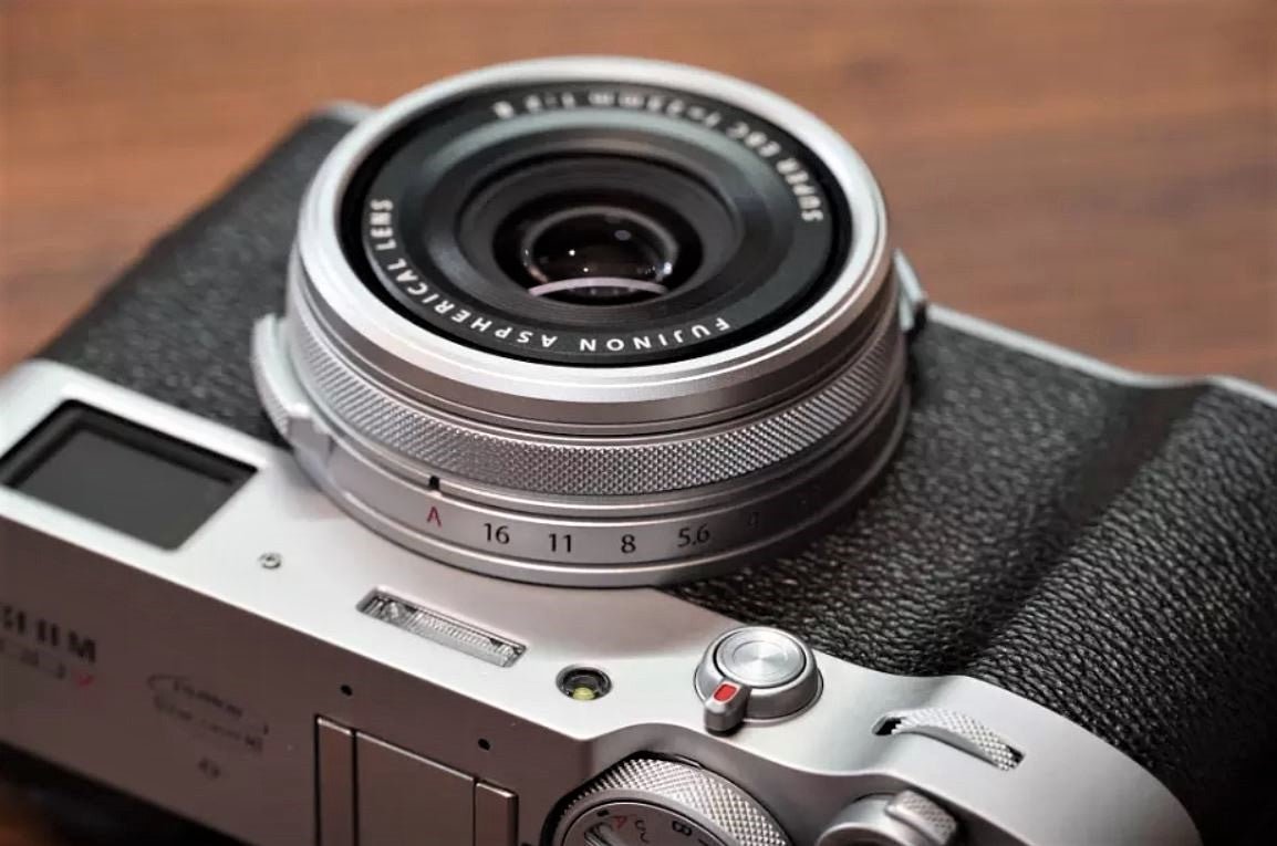 Fujifilm X100V Digital Camera (Credits to EPhotozine)