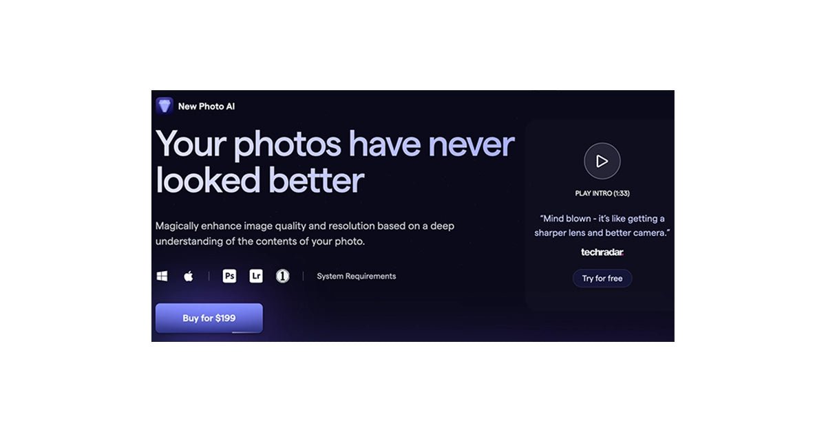 New Topaz Photo AI v3.0.0 Announced