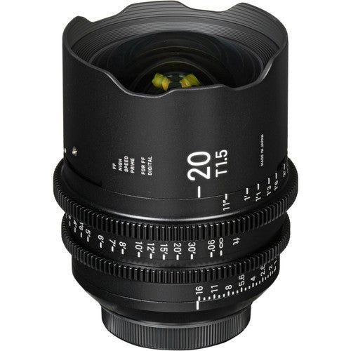 Sigma 20mm T1.5 FF High-Speed Prime Lens