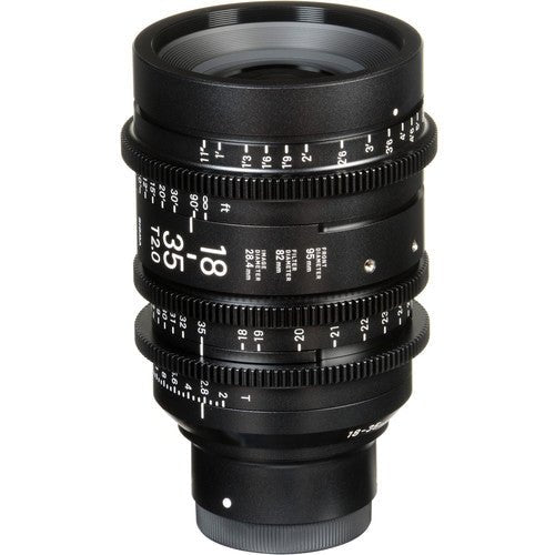 Sigma 18-35mm and 50-100mm Lenses with Case
