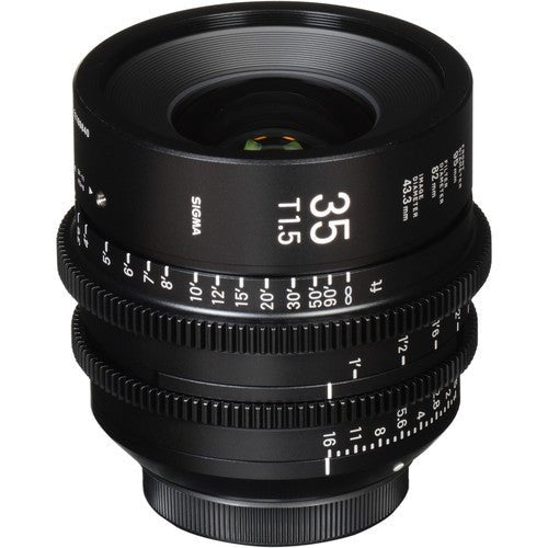 Sigma 35mm T1.5 FF High-Speed Prime Lens
