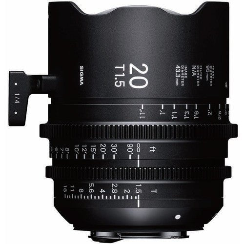 Sigma 20mm T1.5 FF High-Speed Prime Lens