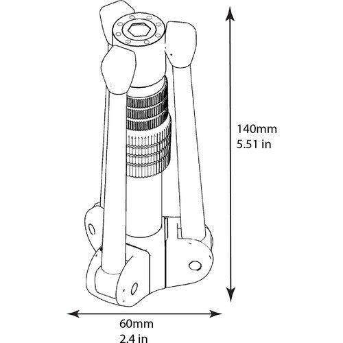 Triad-Orbit TDS Desktop Tripod Stand