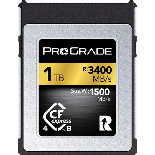 ProGrade Digital CFexpress 4.0 Type B Gold Memory Card