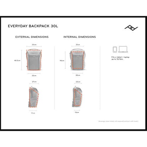 Peak Design Everyday Backpack v2 (Black, 30L)