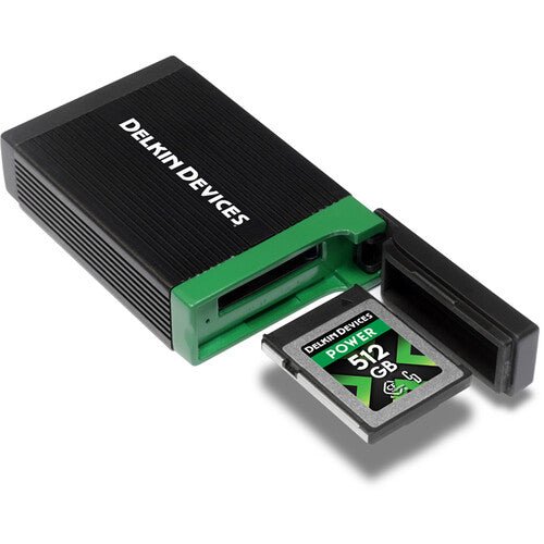 Delkin Devices USB4 CFexpress Type B Memory Card Reader