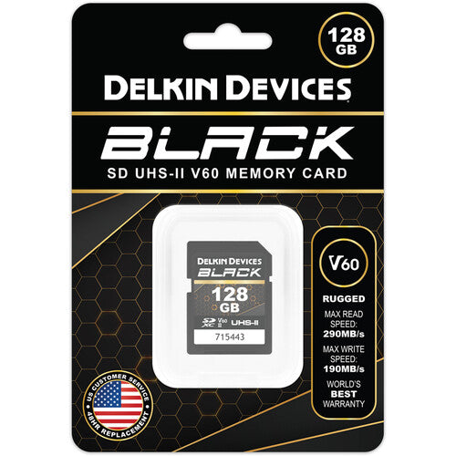 Delkin Devices BLACK UHS-II SDXC Memory Card
