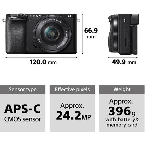 Sony Alpha a6100 Mirrorless Camera