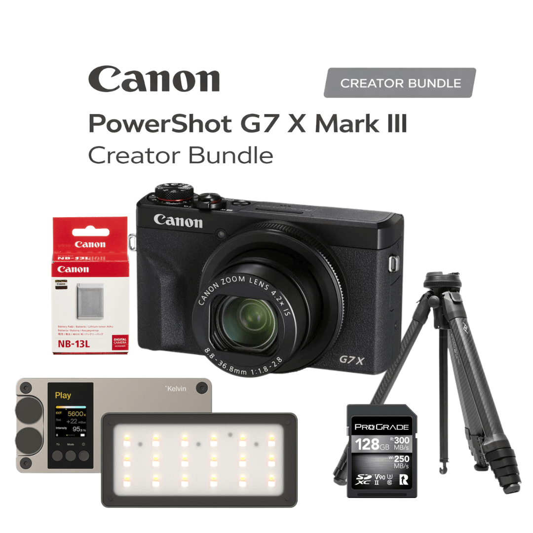 Canon PowerShot G7 X Mark III Digital Camera