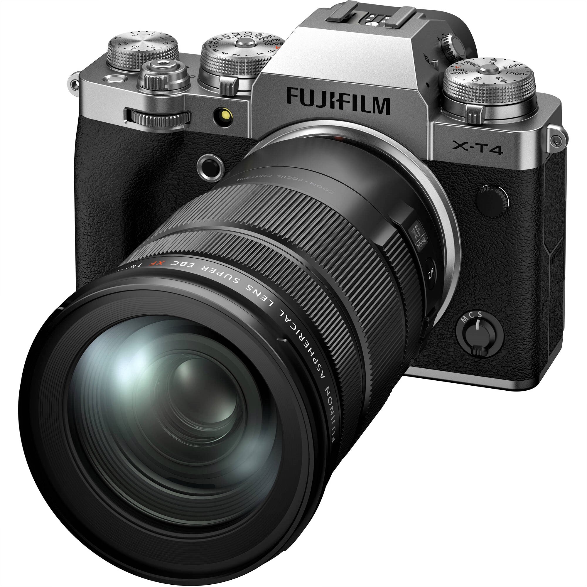 FUJIFILM XF 18-120mm f/4 LM PZ WR Lens - Attached Camera Not Included (Fujifilm Silver Camera)