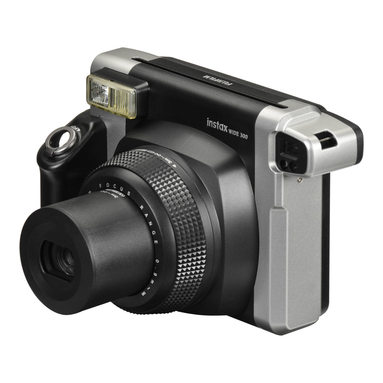 FUJIFILM INSTAX Wide 300 Instant Film Camera (Black) - Side View