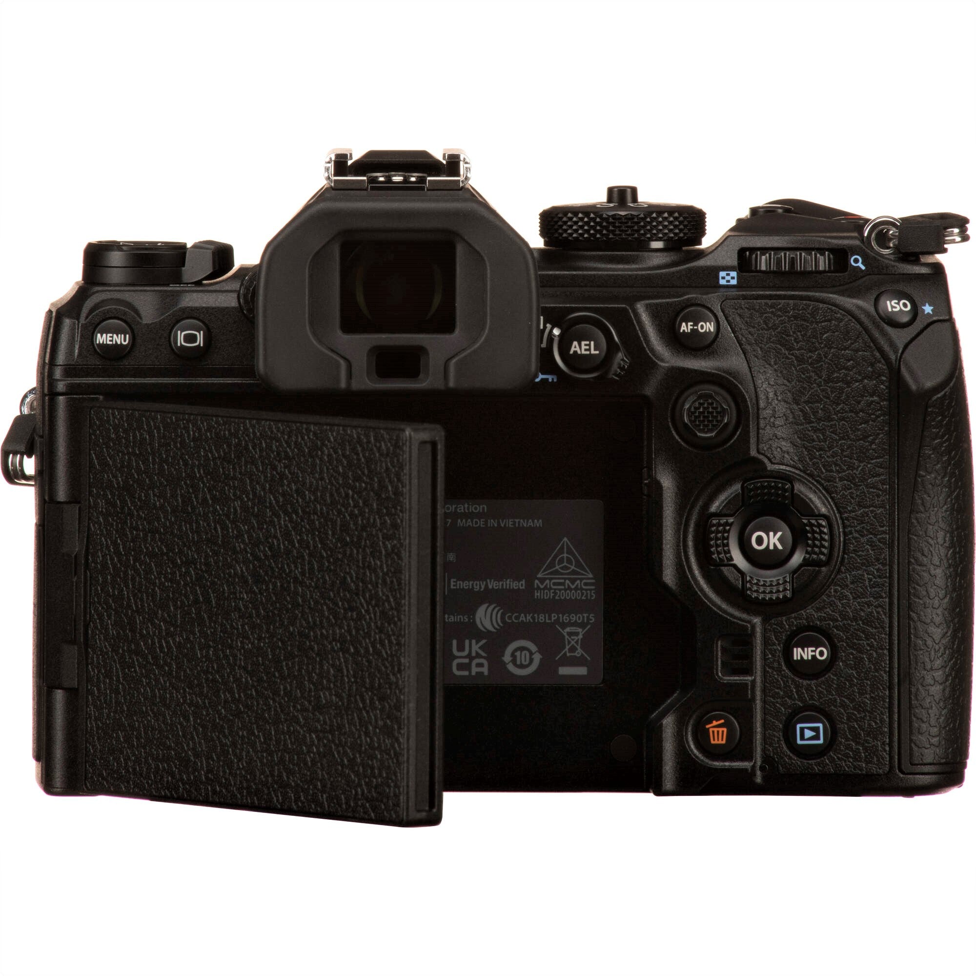 OM System OM-1 Micro Four Thirds System Camera 20MP BSI Stacked Sensor Weather Sealed Design 5-Axis Image Stabilization 120fps sequential Shooting