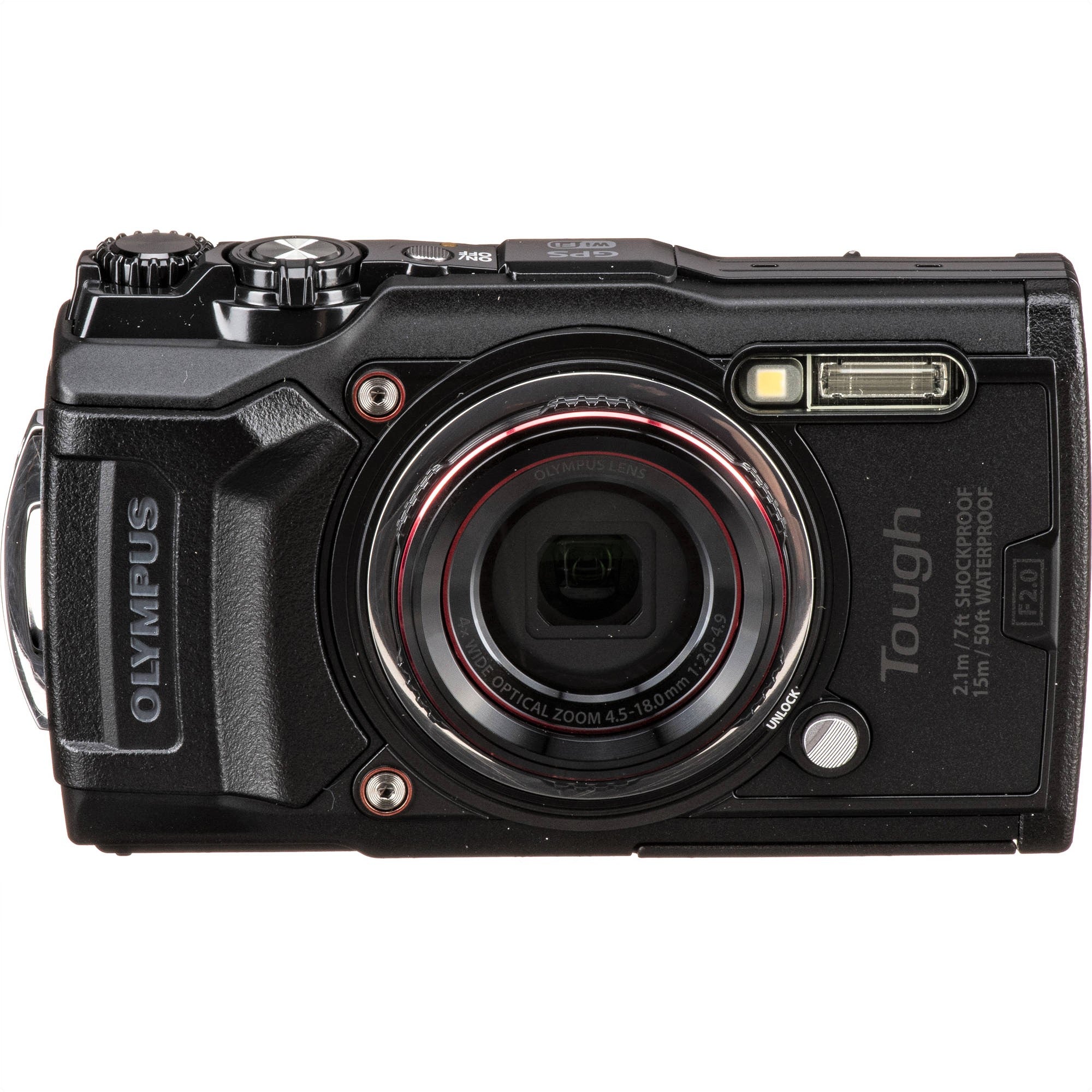 Olympus Tough TG-6 Compact Digital Camera (Black)