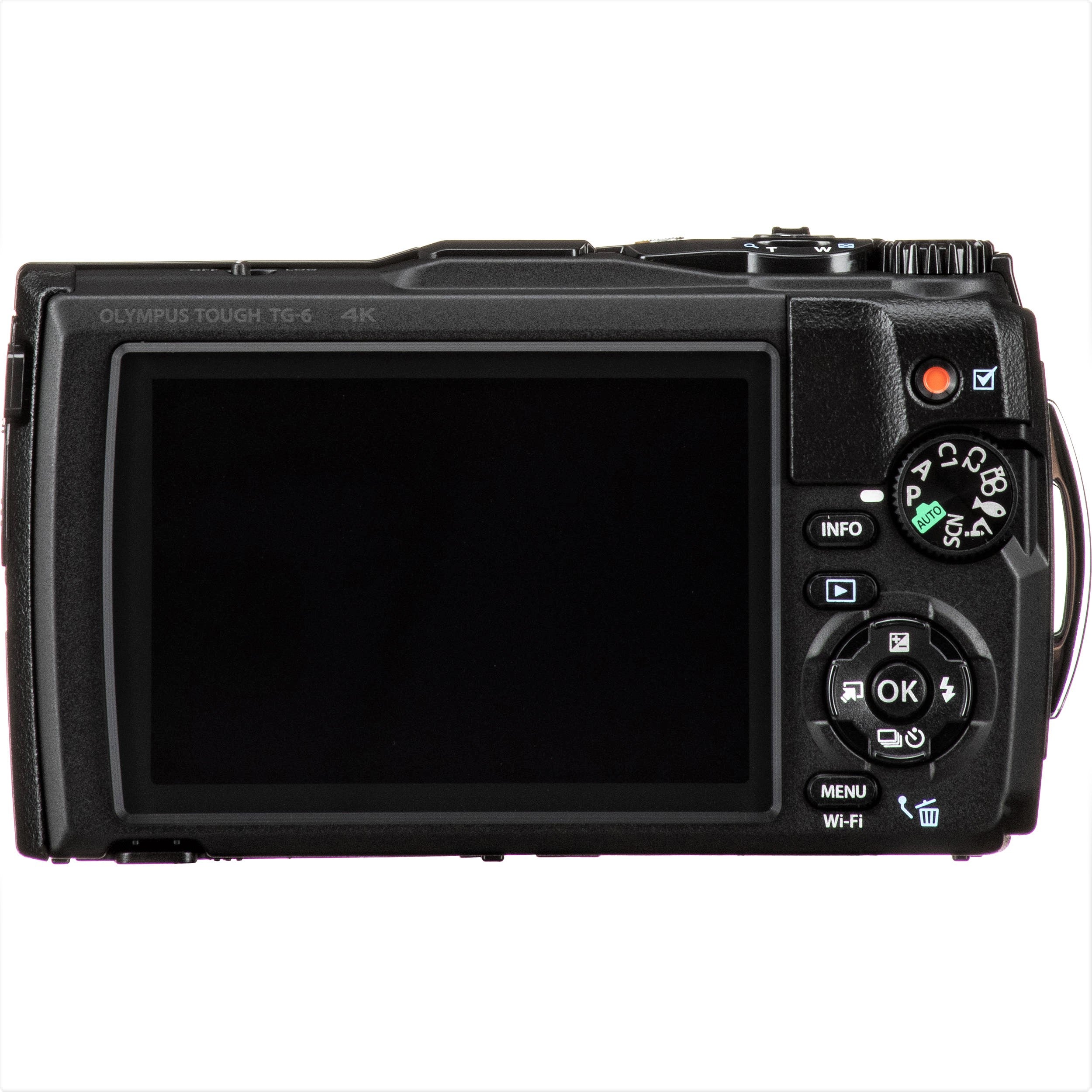 Olympus Tough TG-6 Compact Digital Camera (Black)