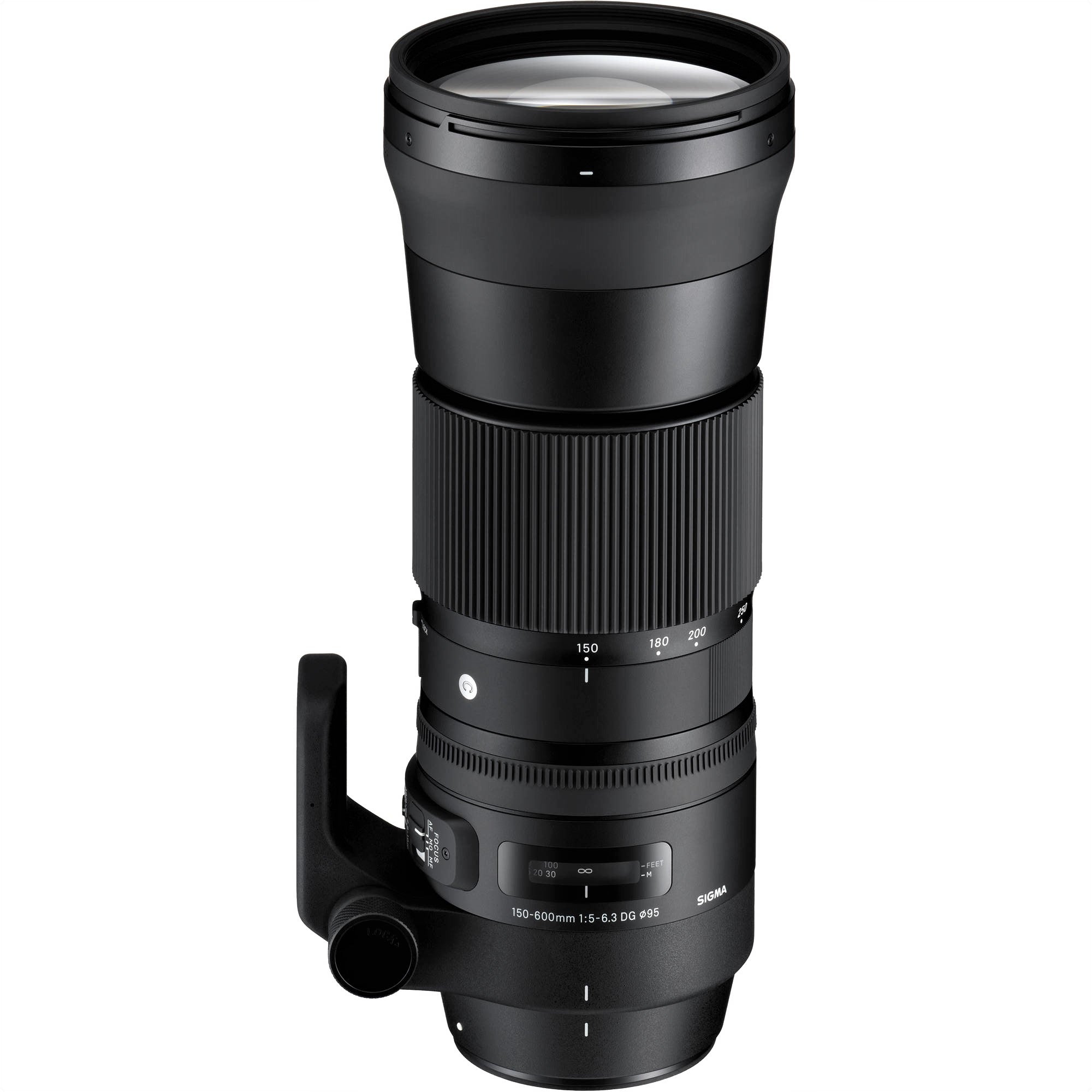 Sigma 150-600mm f/5-6.3 DG OS HSM Contemporary Lens for Nikon F - Attached Tripod Collar