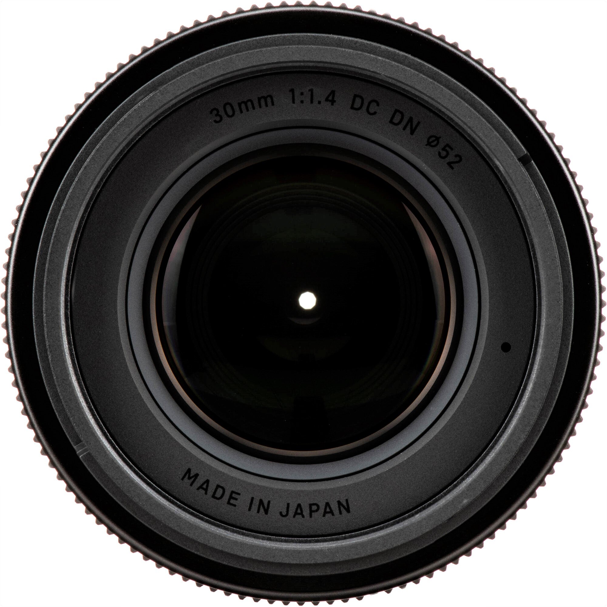 Sigma 30mm f/1.4 DC DN Contemporary Lens for Canon EF-M Mount - Front View