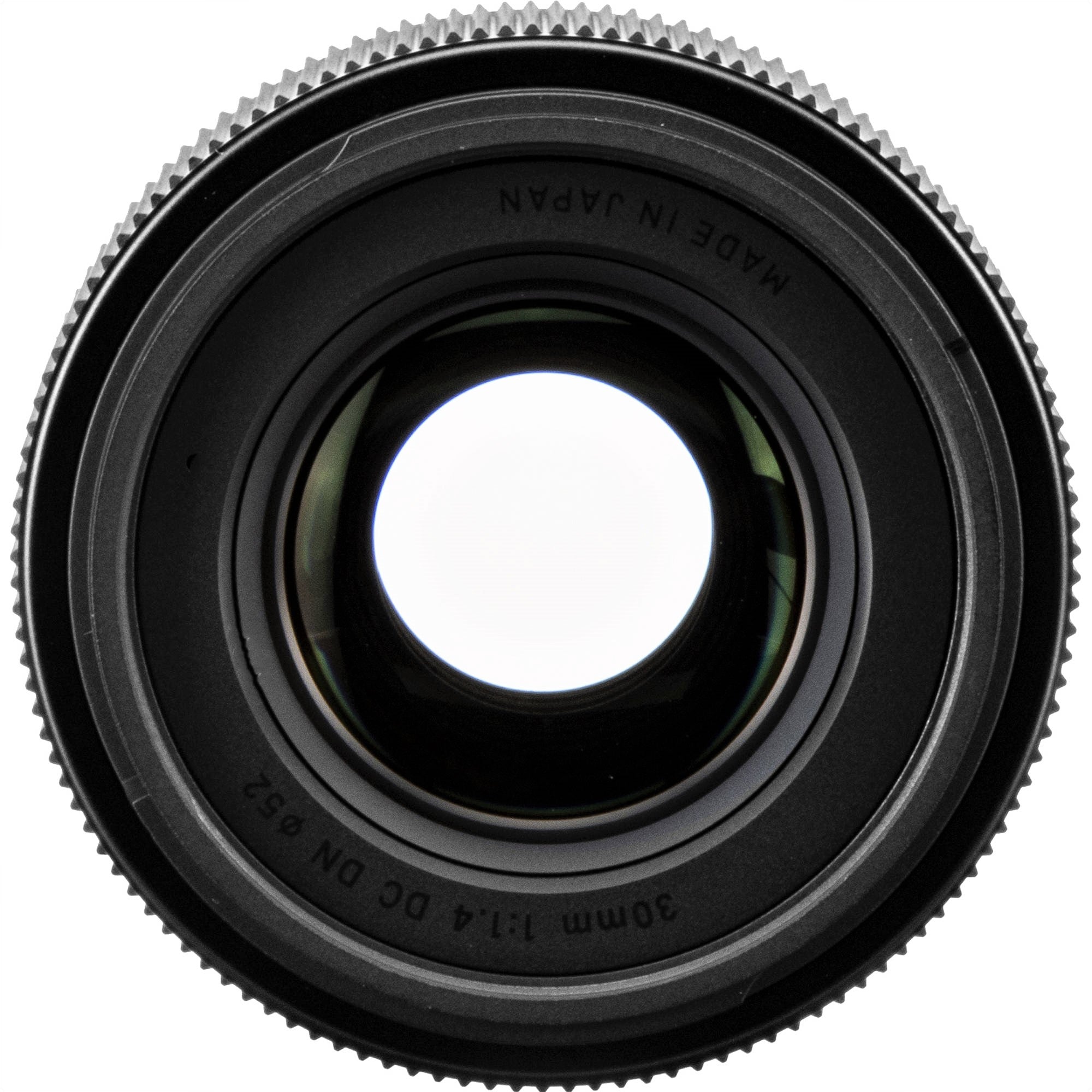 Sigma 30mm F1.4 DC DN Contemporary Lens for Sony E - Front View
