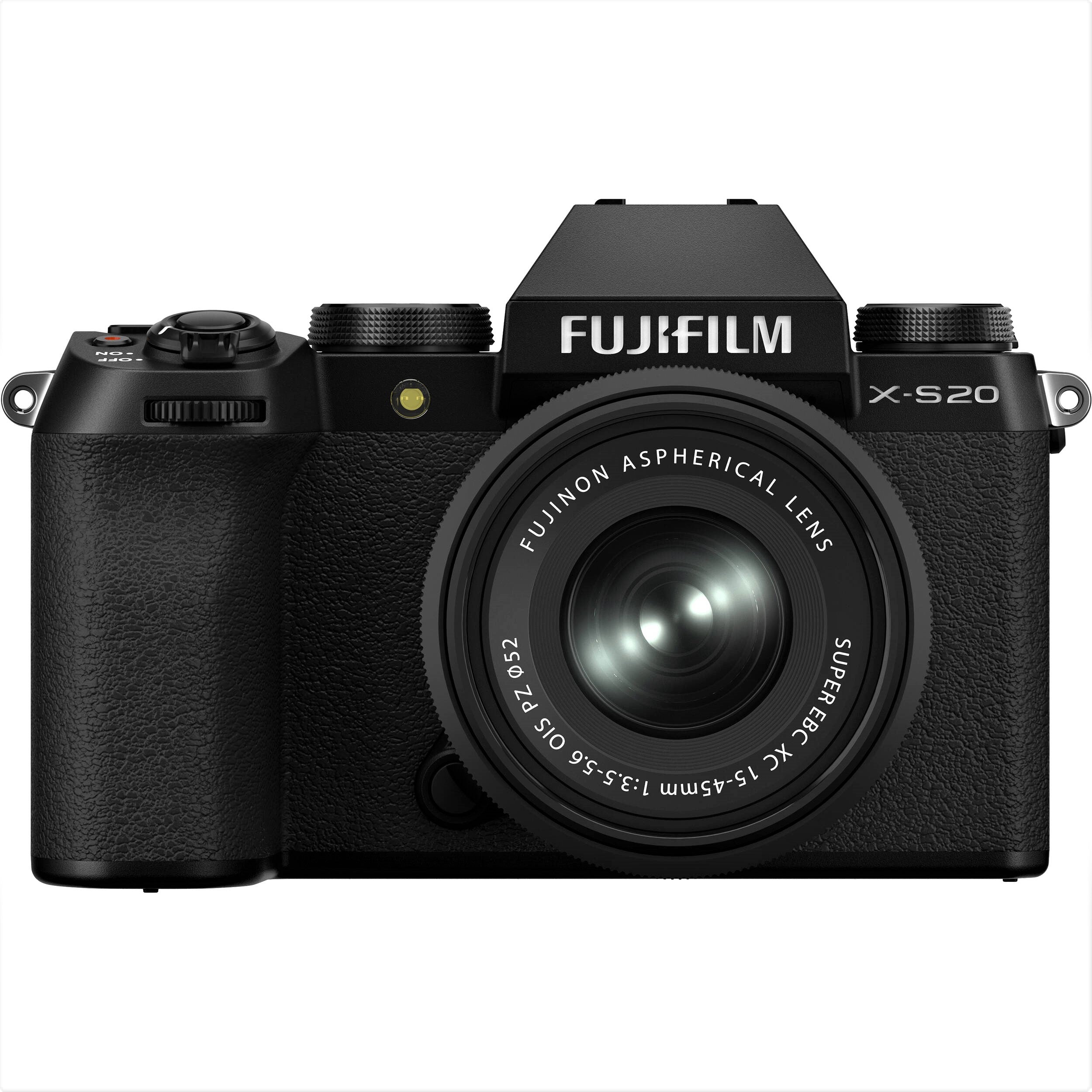 Fujifilm X-S20 Mirrorless Digital Camera with 15-45mm Lens (Black)