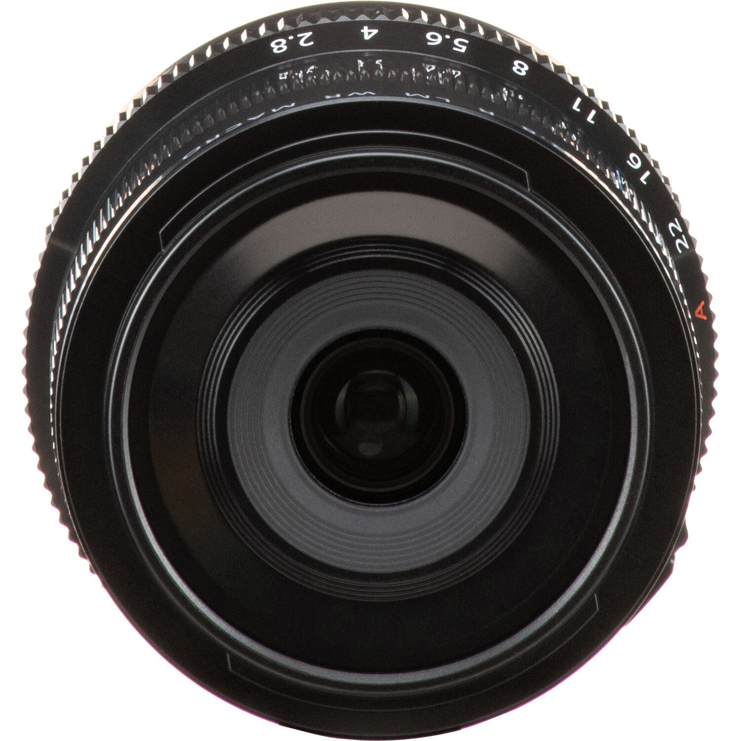 FUJIFILM XF 30mm f/2.8 R LM WR Macro Lens - Front View 
