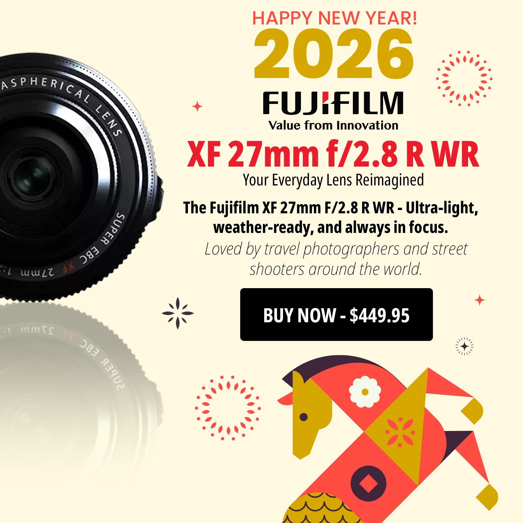 Fujifilm xf 27mm f/2.8