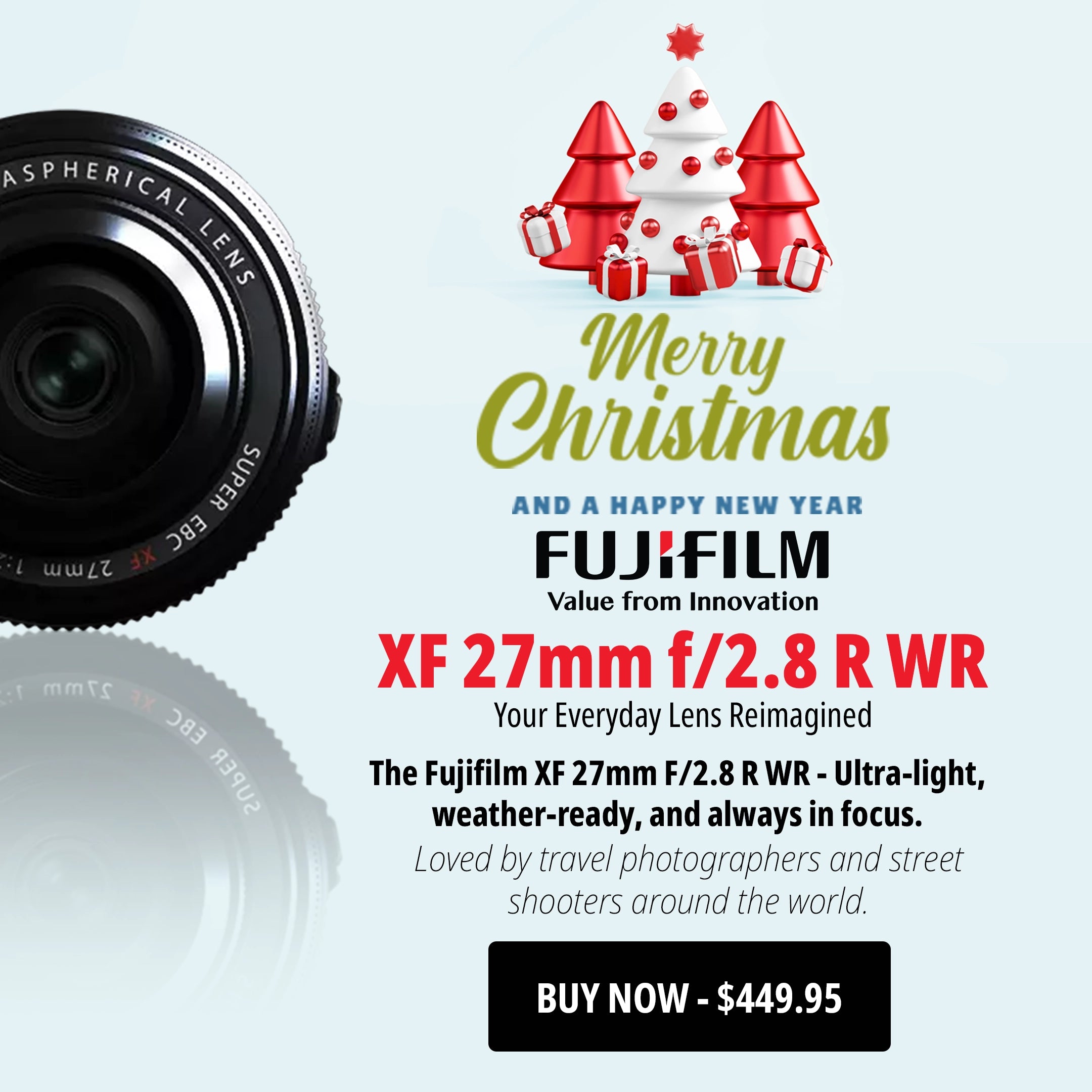 fujifilm xf 27mm f/2.8 r wr