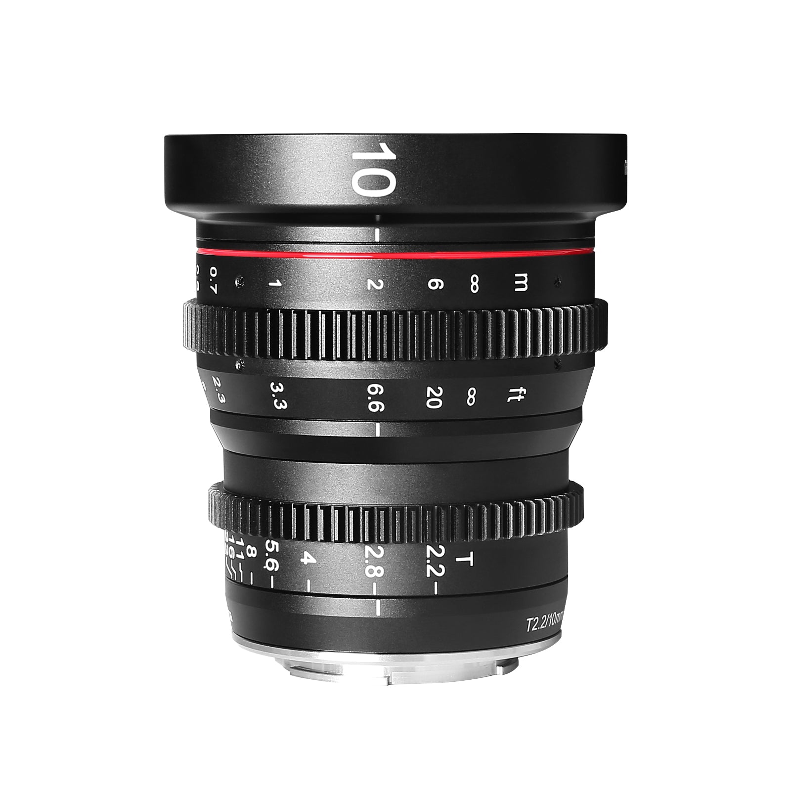 Meike Cinema 10mm T2.2 Lens (Fujifilm X Mount) Front View