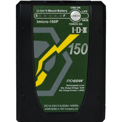 IDX Micro 145Wh Li-ion High Load V-Mount Battery