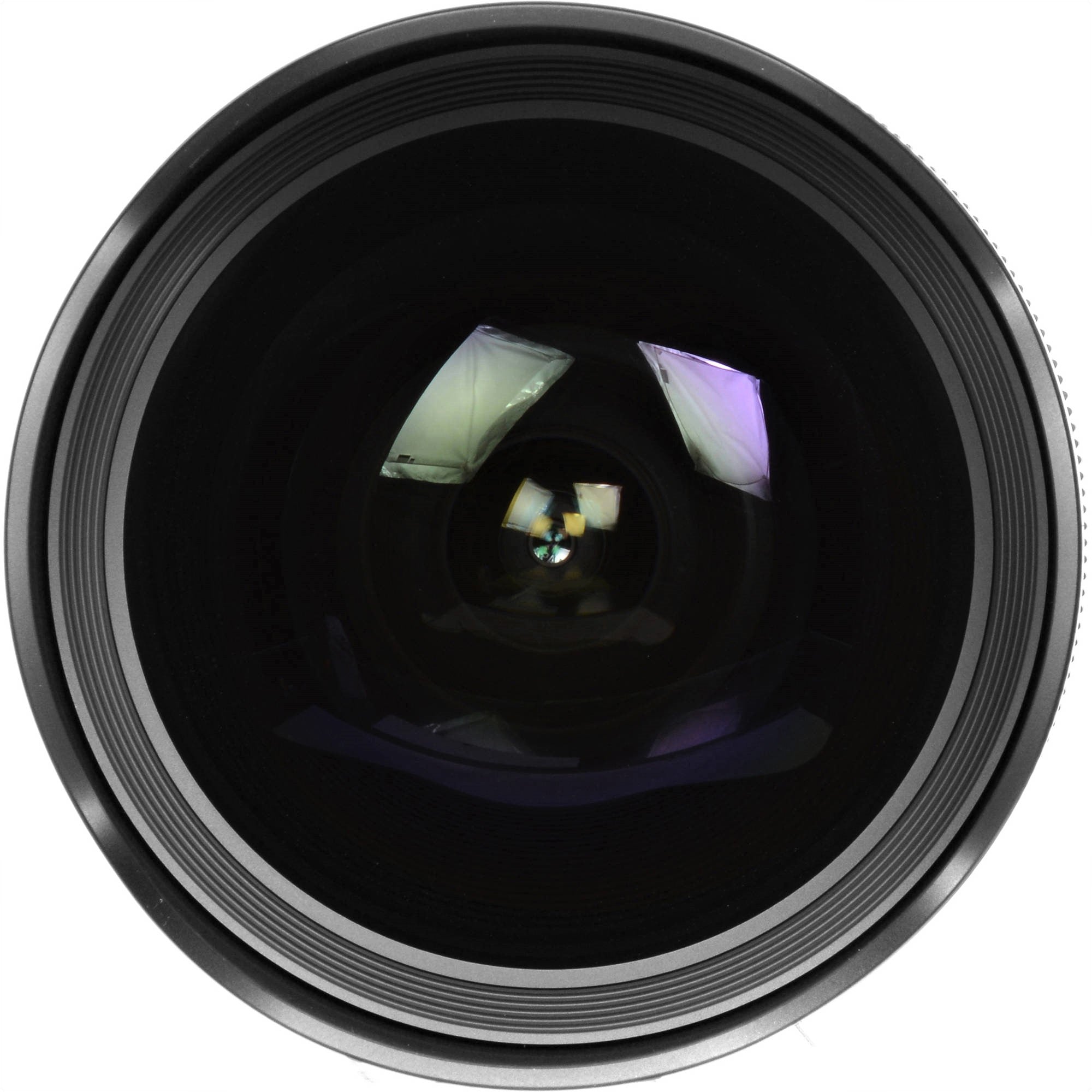 Sigma 12-24mm F4.0 DG HSM Art Lens for Nikon F in a Front Close-Up View