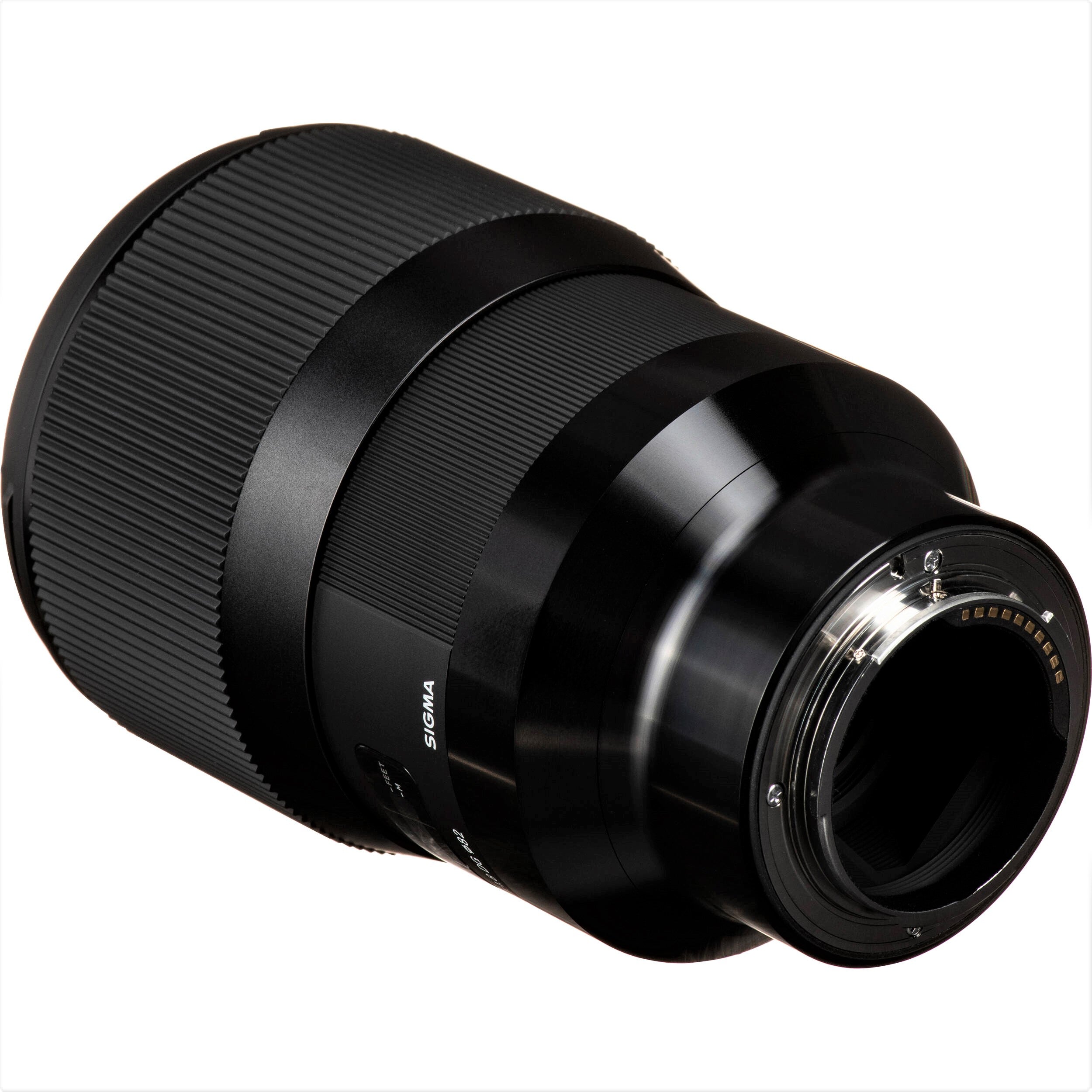 Sigma 135mm F1.8 DG HSM Art Lens for Sony E in a Back-Side View
