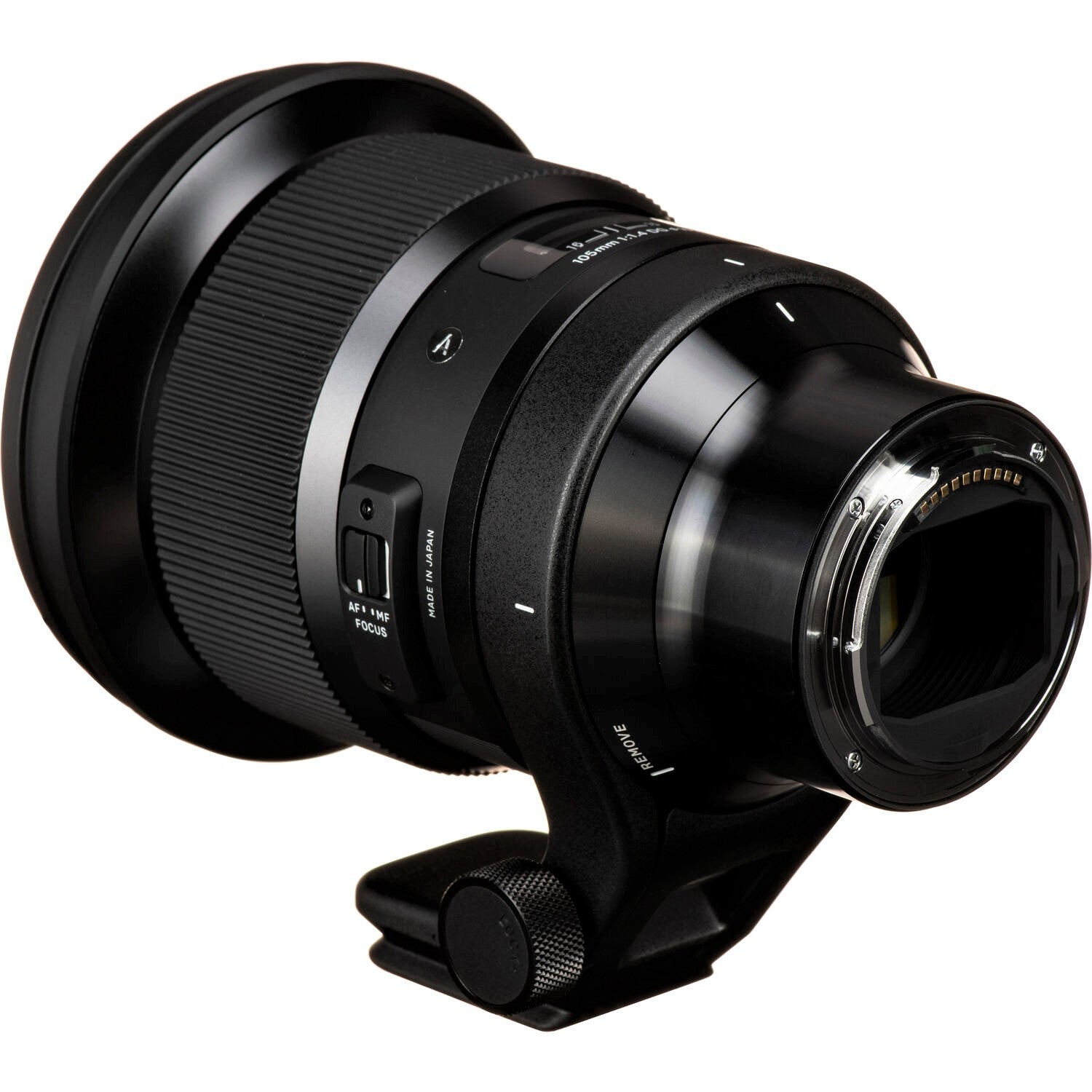 Sigma 105mm F1.4 DG HSM Art Lens for Leica L in a Back-Side View