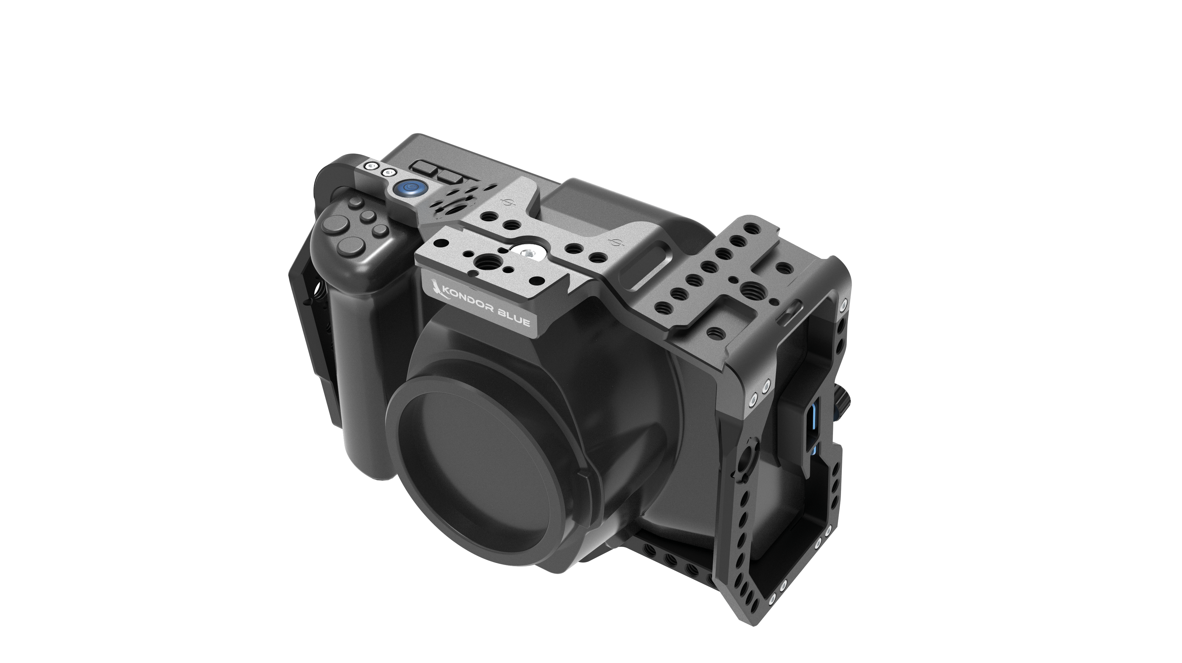 Kondor Blue Blackmagic Pocket 6K Pro Cage (Cage Only, Black)