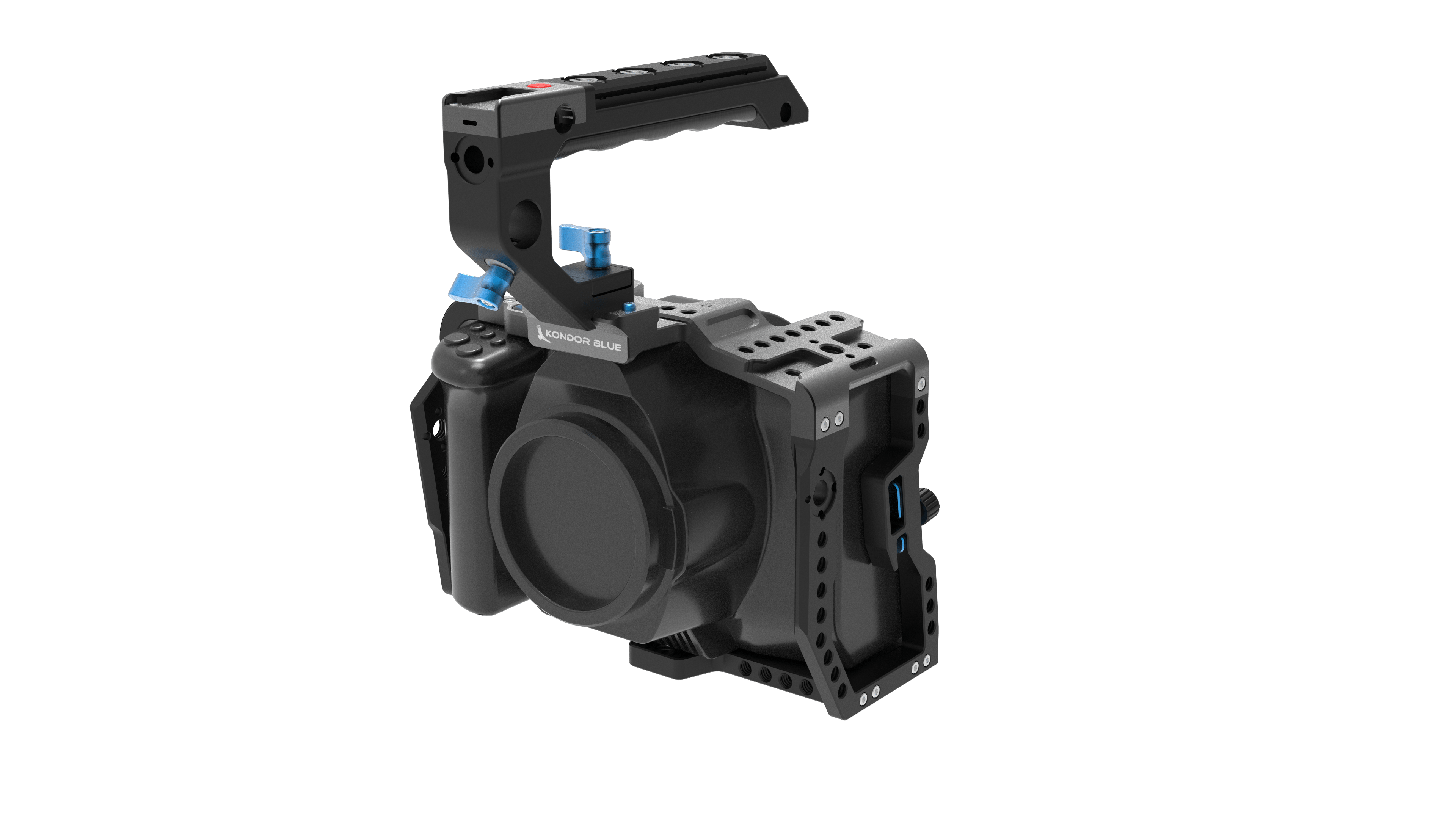 Kondor Blue Blackmagic Pocket 6K Pro Cage with Top Handle (Black)
