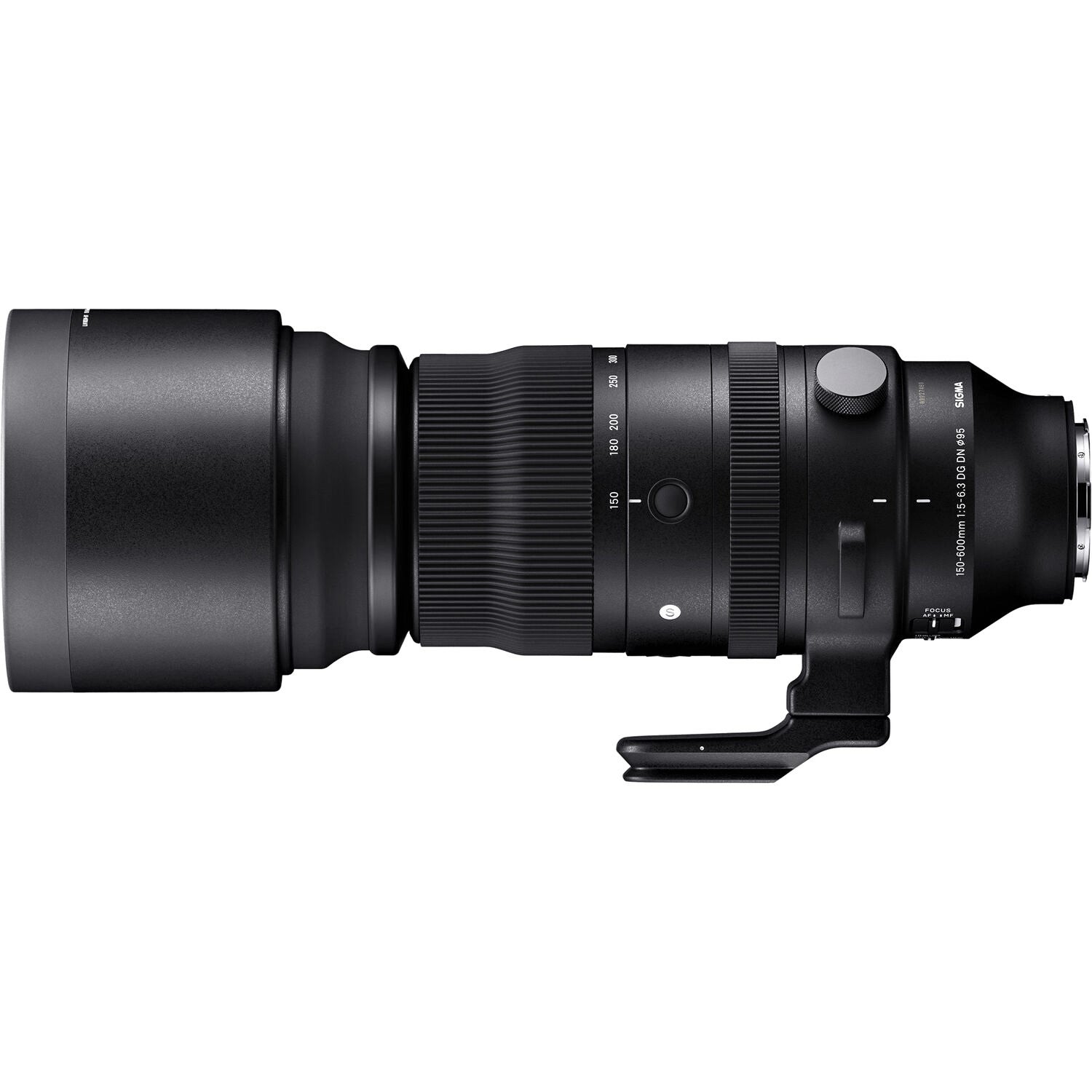 Sigma 150-600mm F5-6.3 DG DN OS Sports Lens (Sony E Mount) with Attached Tripod Socket