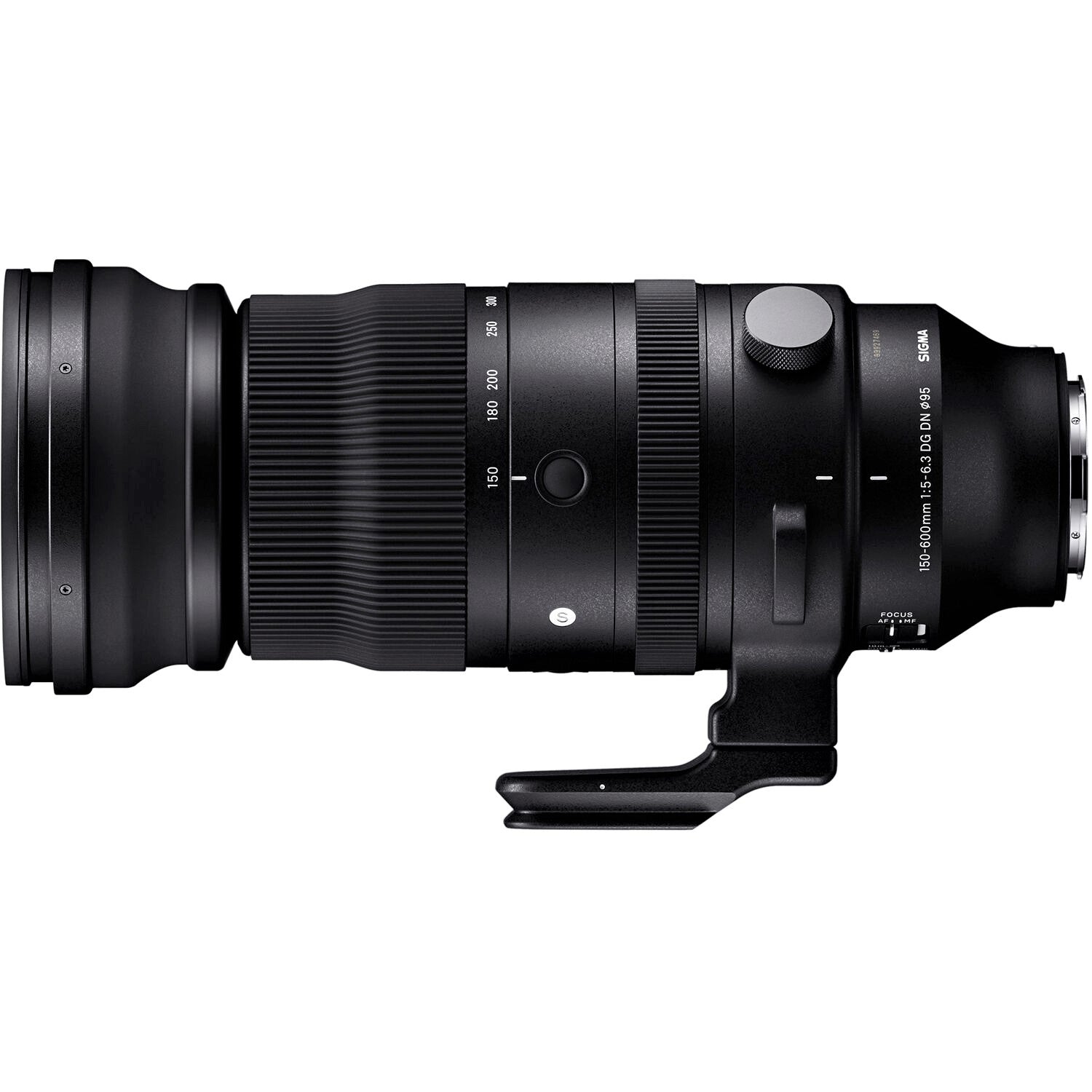 Sigma 150-600mm F5-6.3 DG DN OS Sports Lens (Sony E Mount) with Attached Tripod Socket