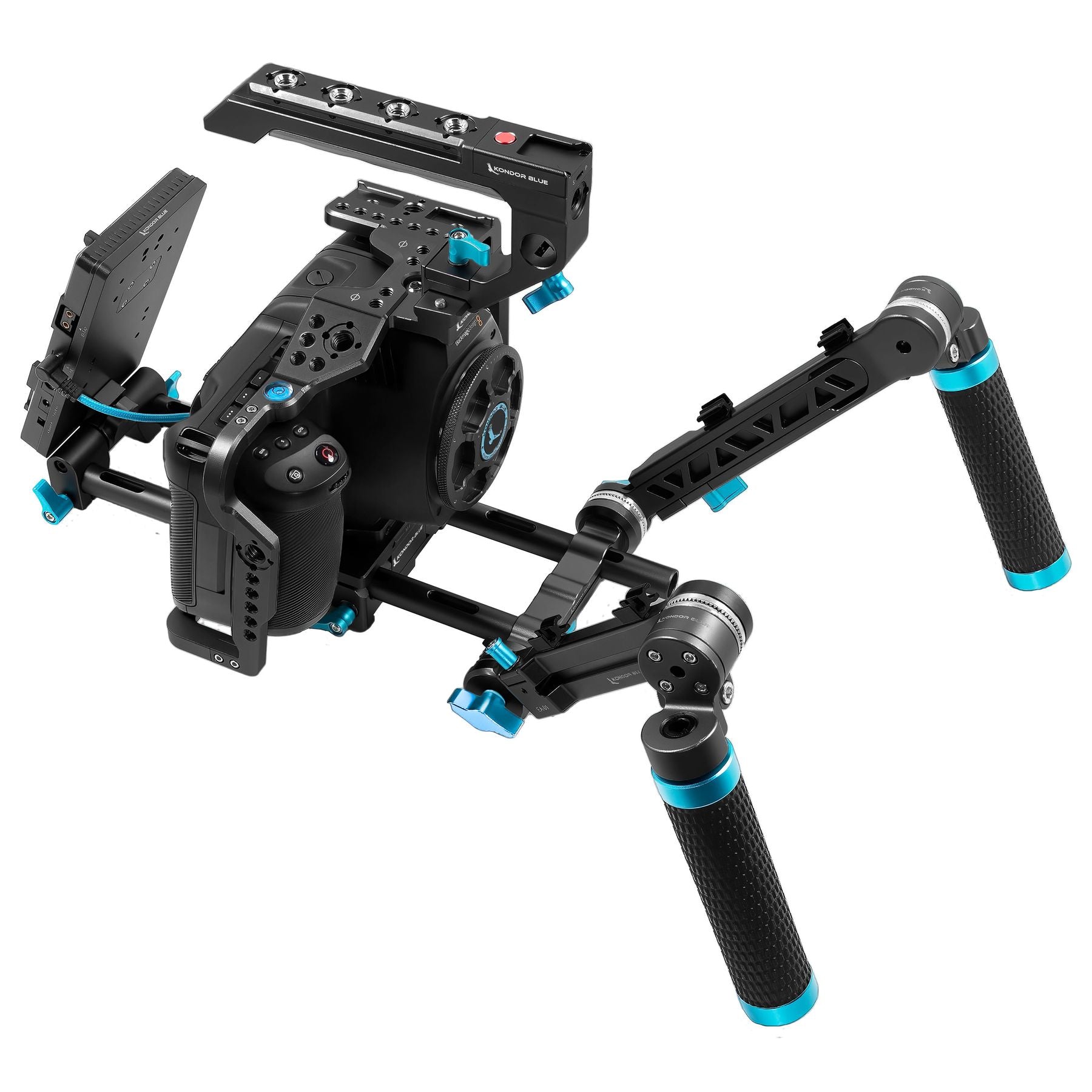 Kondor Blue Blackmagic Pocket 6K Pro Ultimate Rig (Black)