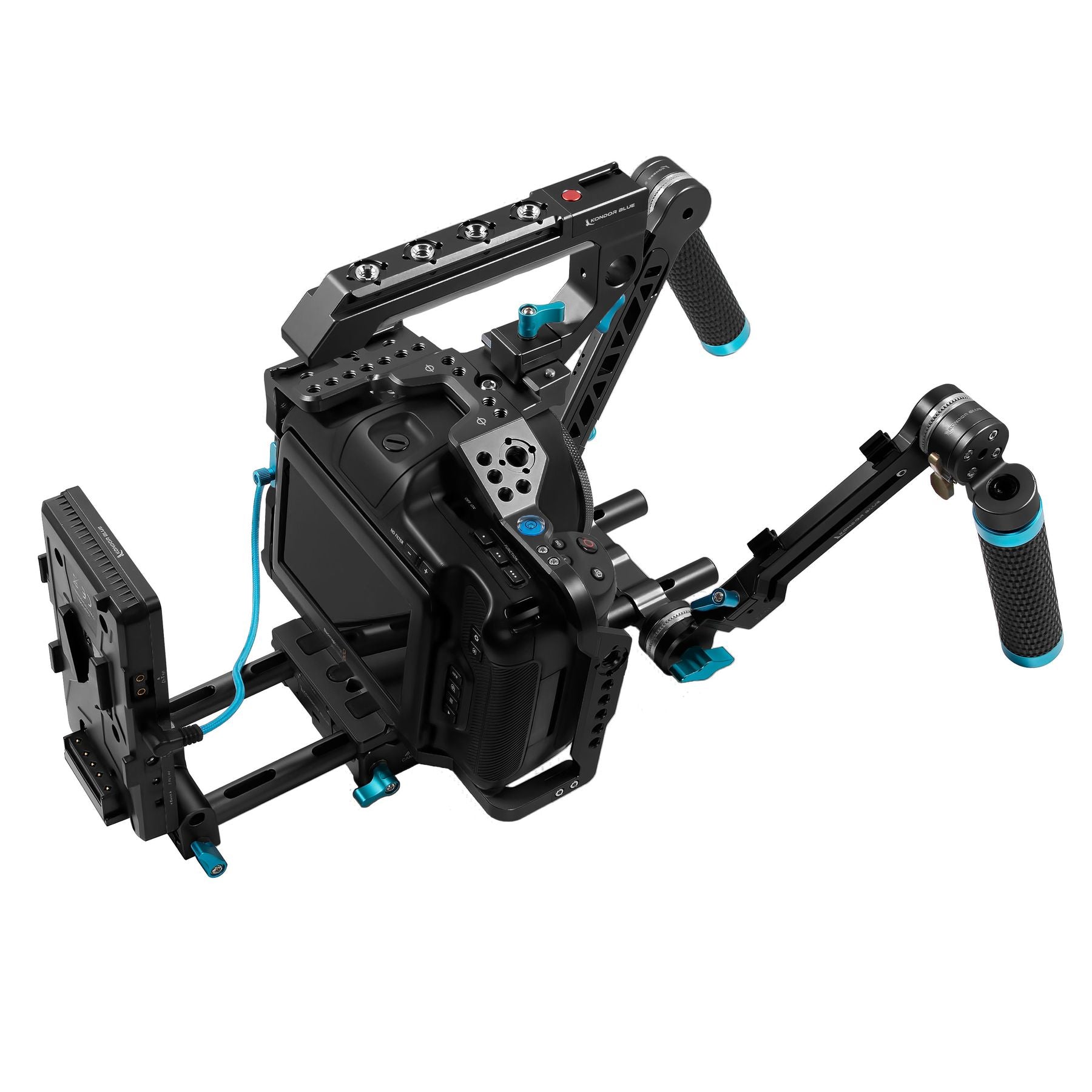 Kondor Blue Blackmagic Pocket 6K Pro Ultimate Rig (Black)