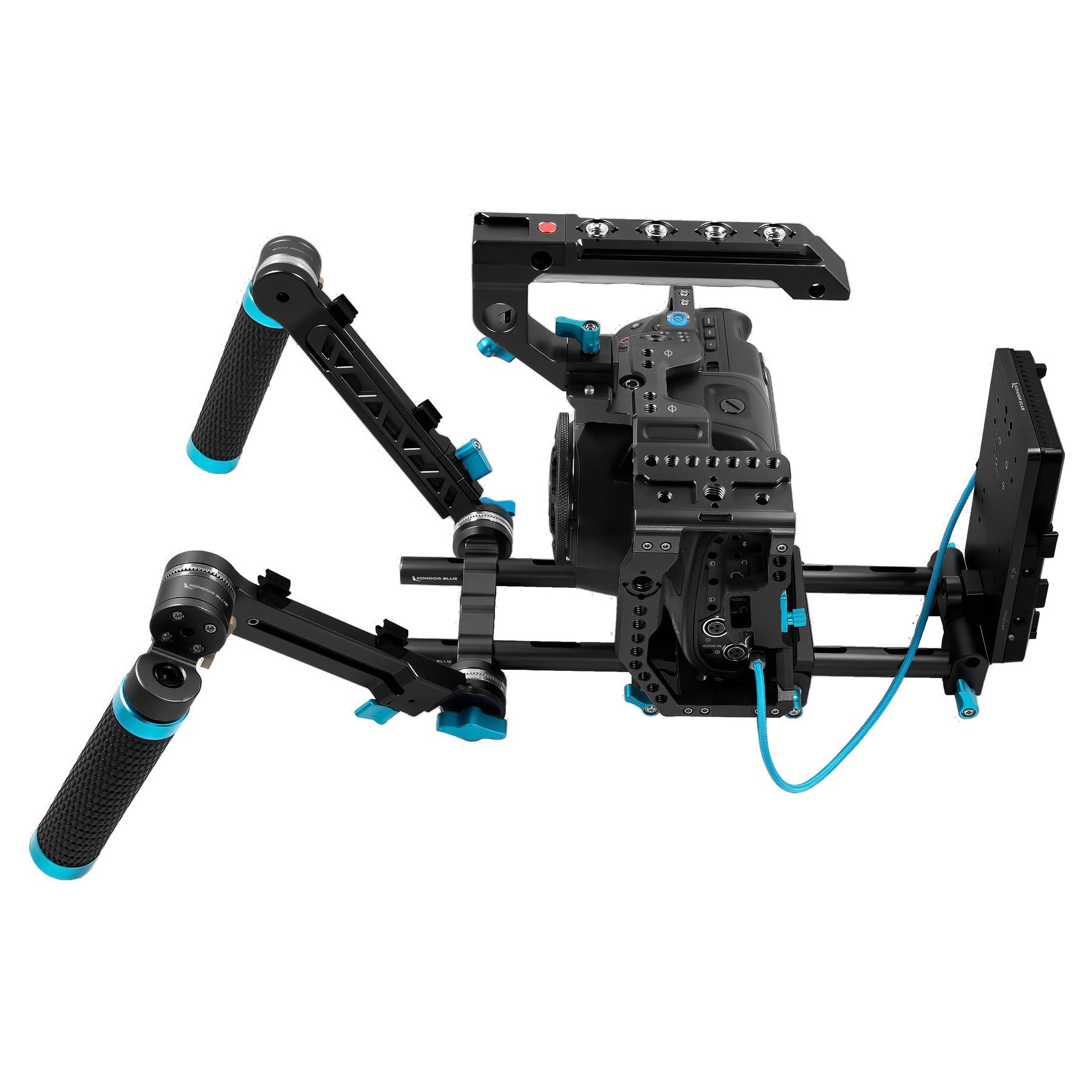 Kondor Blue Blackmagic Pocket 6K Pro Ultimate Rig (Black)