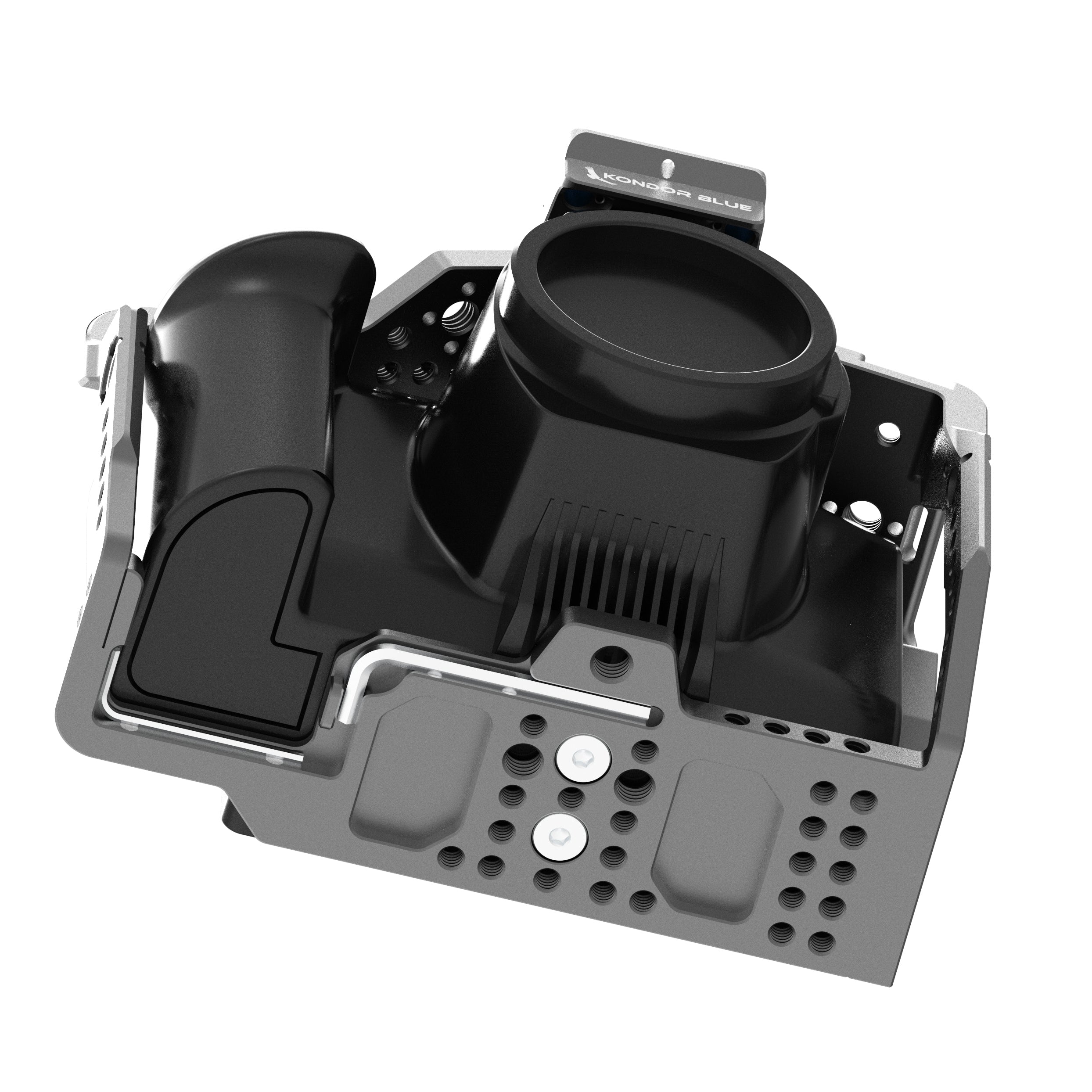 Kondor Blue Blackmagic Pocket 6K Pro Cage (Cage Only, Space Gray)
