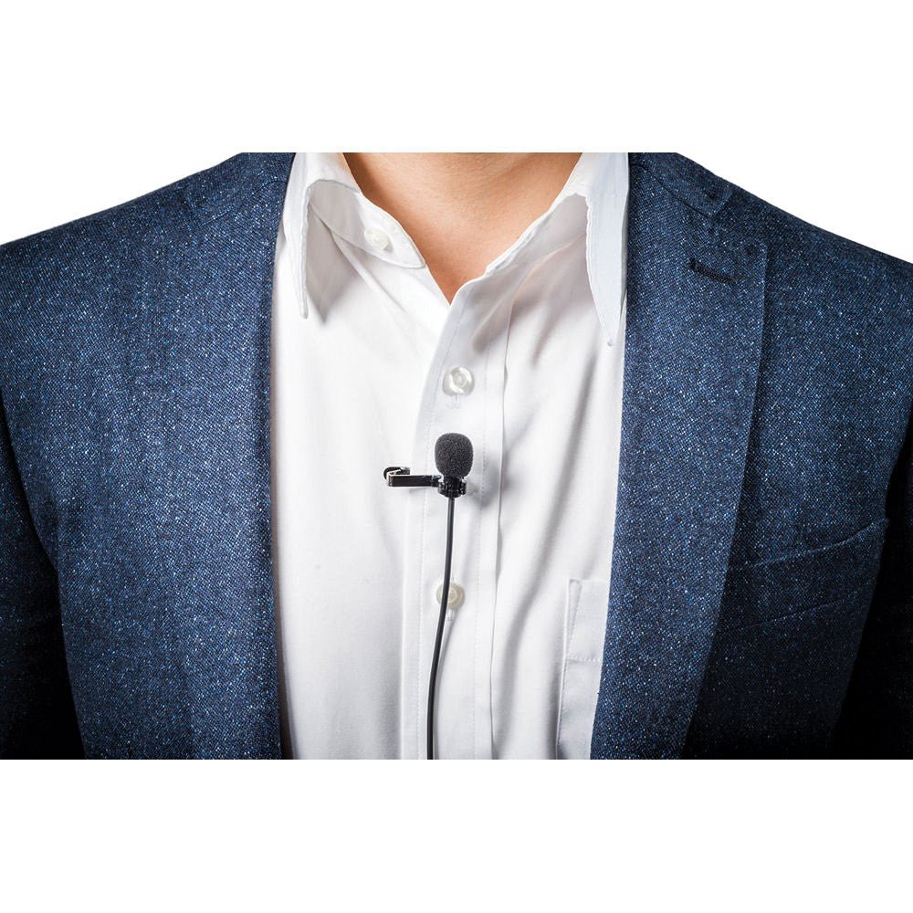 Azden Pro Studio Lapel Mic with TRRS Plug for iOS & Android