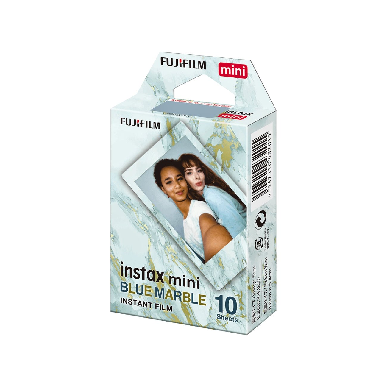 FUJIFILM INSTAX MINI Blue Marble Instant Film (10 Exposures)
