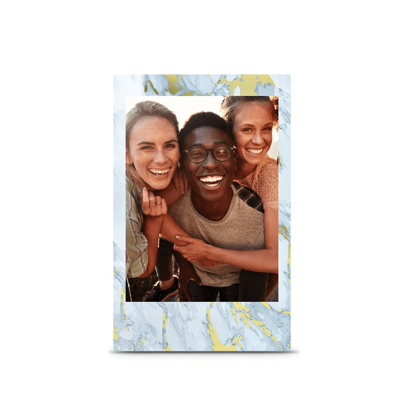 FUJIFILM INSTAX MINI Blue Marble Instant Film (10 Exposures) - Sample Sheet