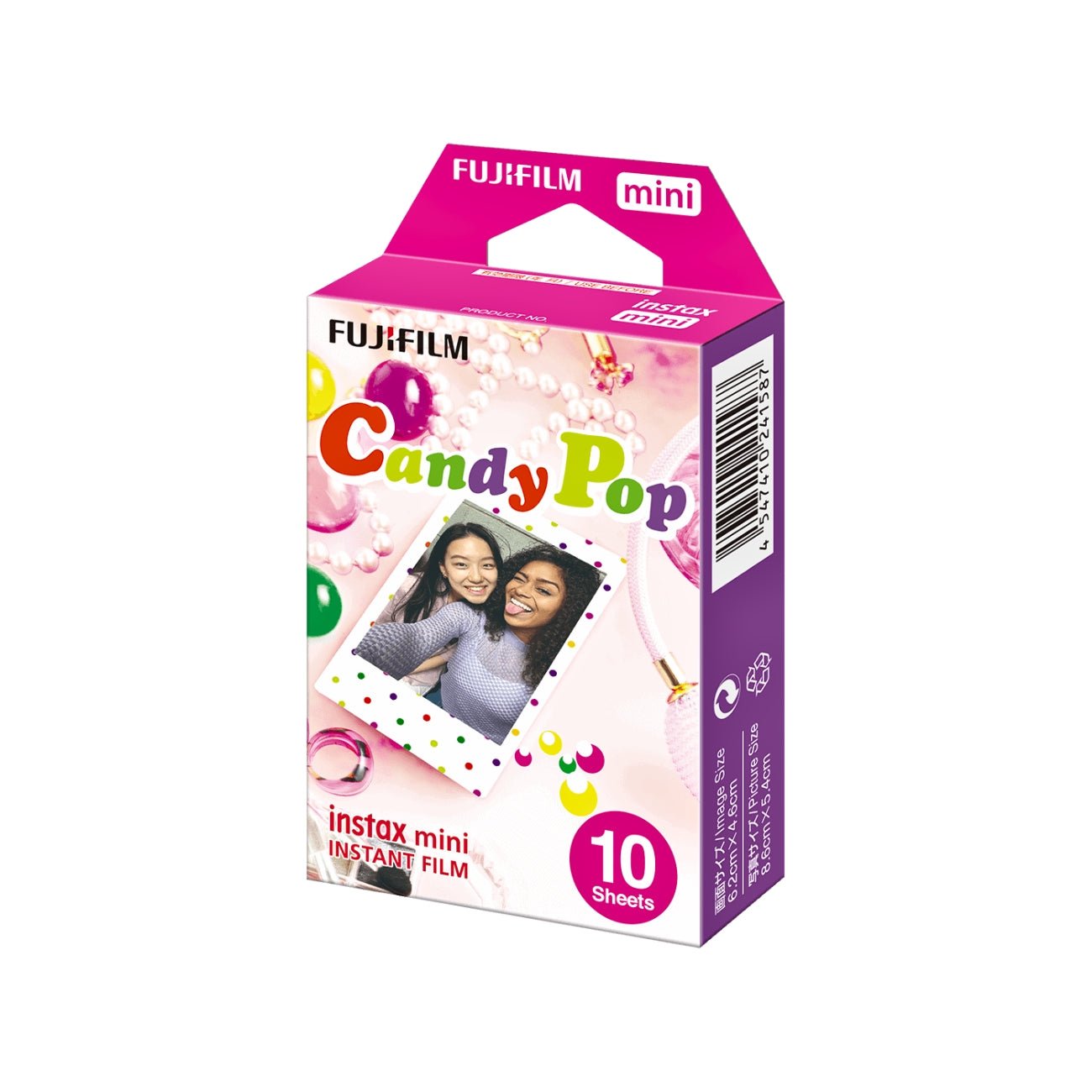 FUJIFILM INSTAX MINI Candy Pop Instant Film (10 Exposures)