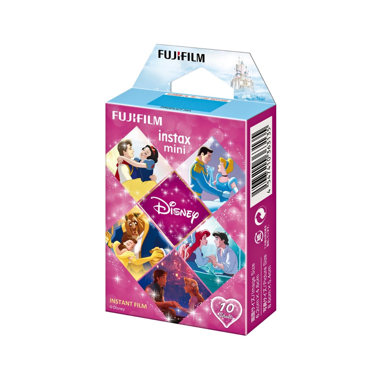 FUJIFILM INSTAX MINI Disney Princess Instant Film (10 Exposures)