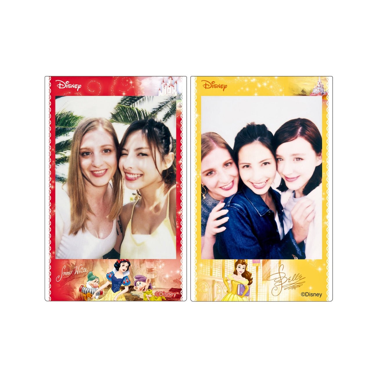 FUJIFILM INSTAX MINI Disney Princess Instant Film (10 Exposures) - Sample Sheet