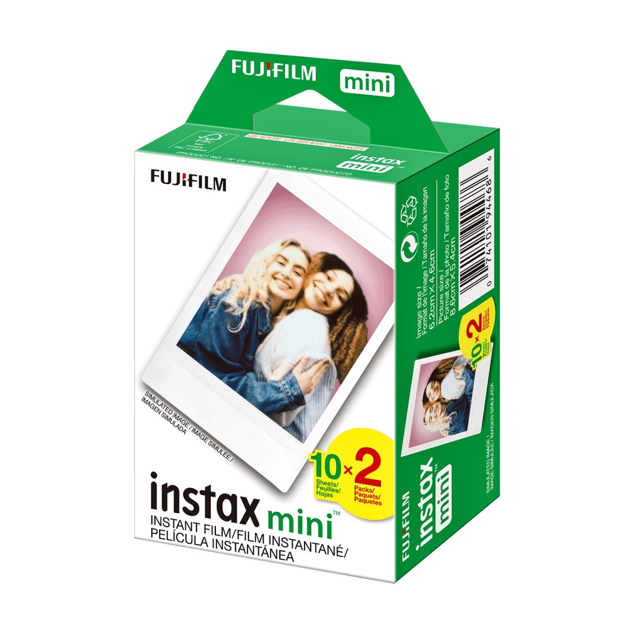 FUJIFILM INSTAX MINI Instant Film (20 Exposures)