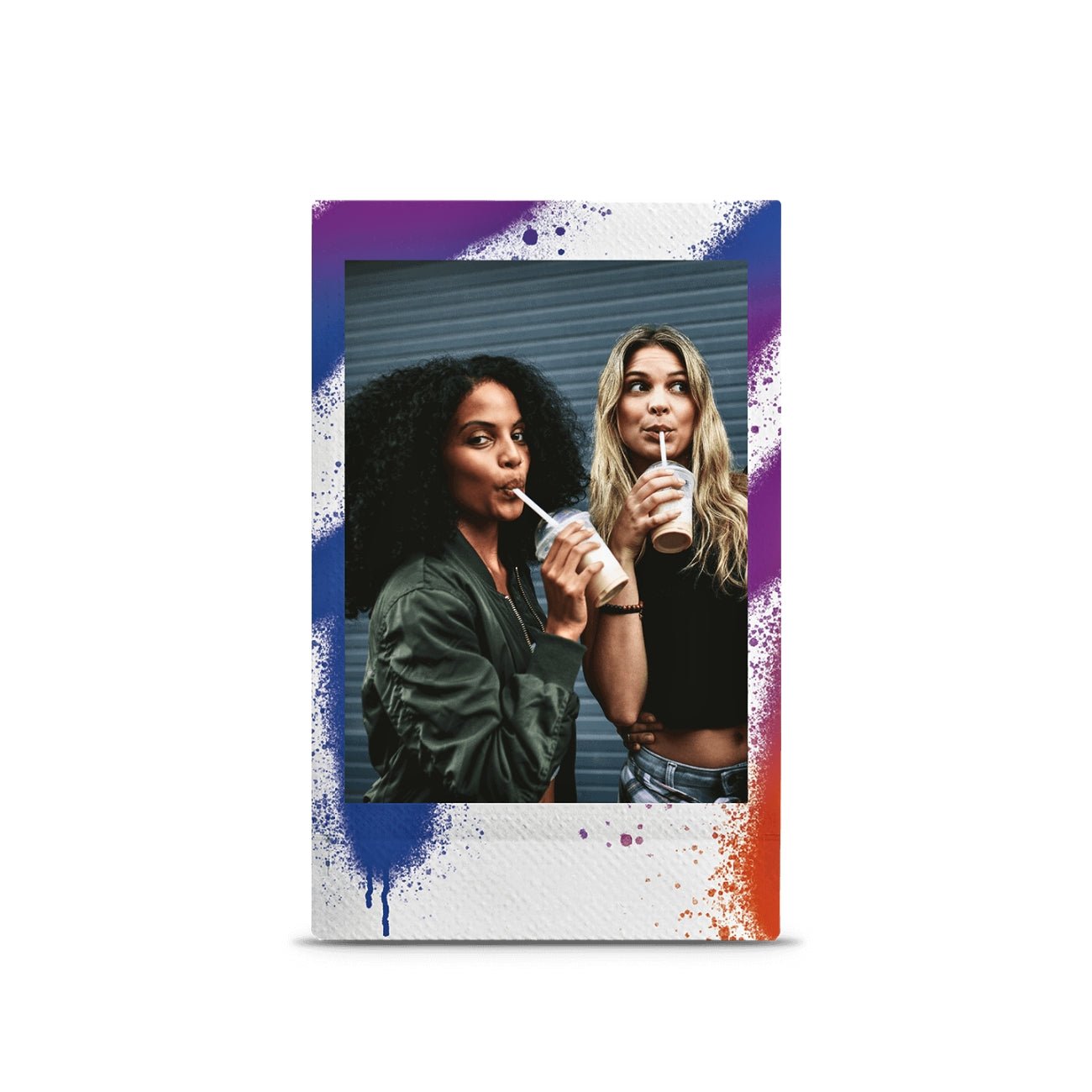 FUJIFILM INSTAX MINI Spray Art Instant Film (10 Exposures) - Sample Sheet