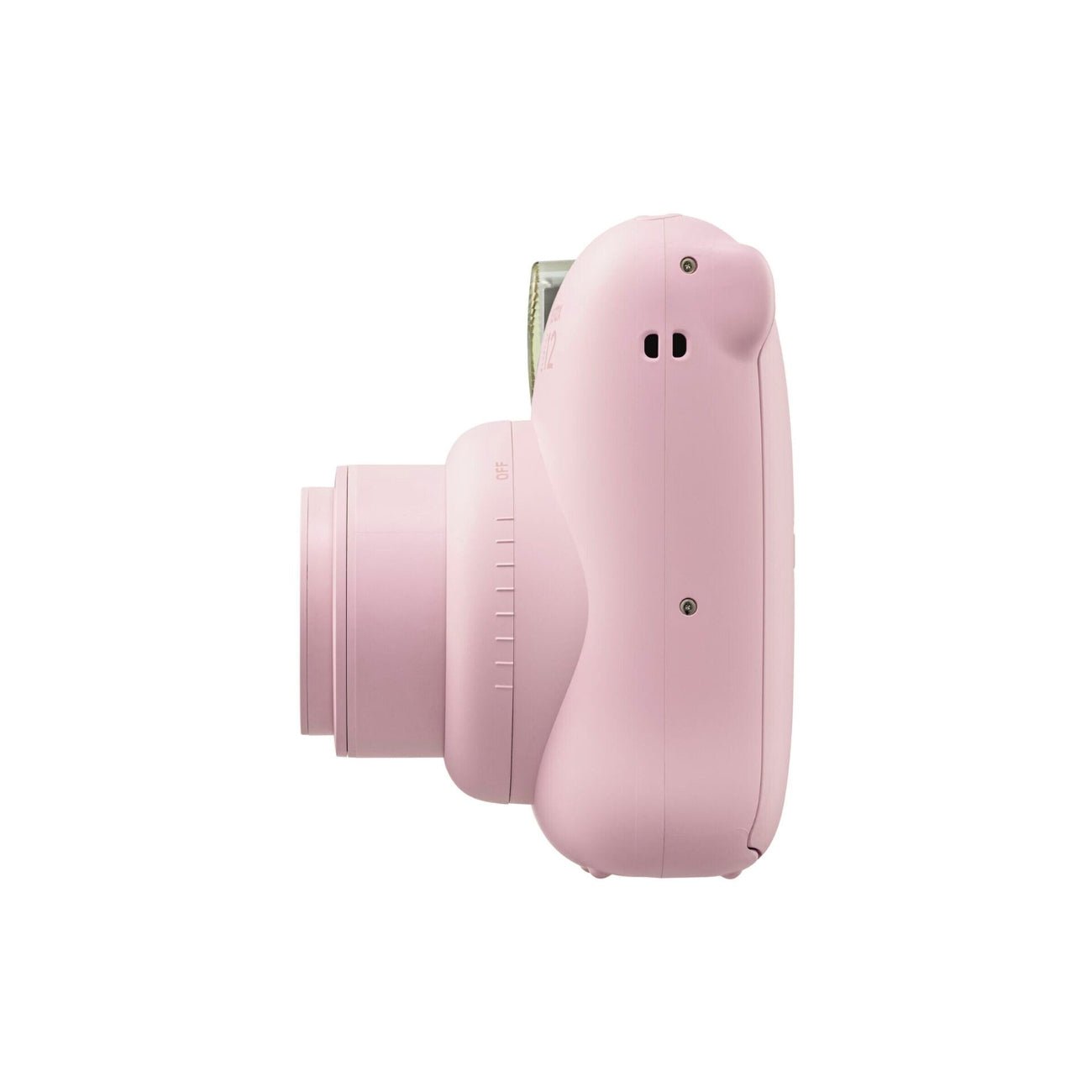 Fujifilm INSTAX Mini 12 Instant Film Camera (Pink) - Side view