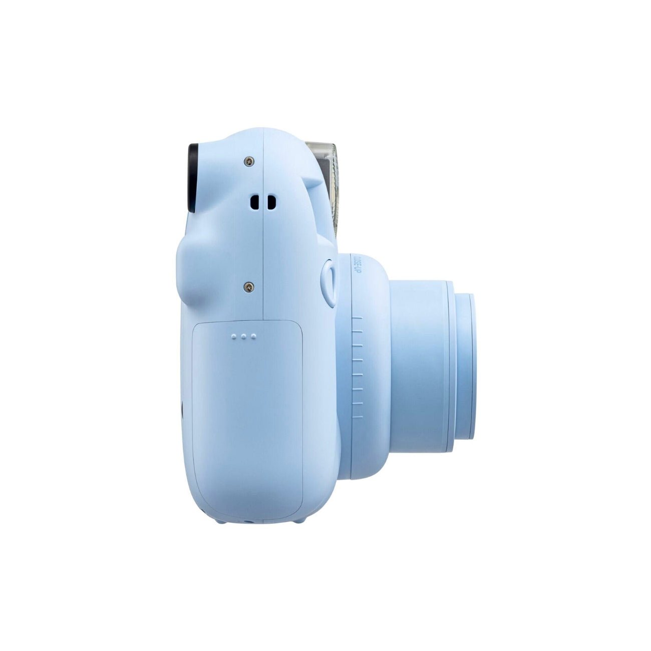 Fujifilm INSTAX Mini 12 Instant Film Camera (Blue) - Side view