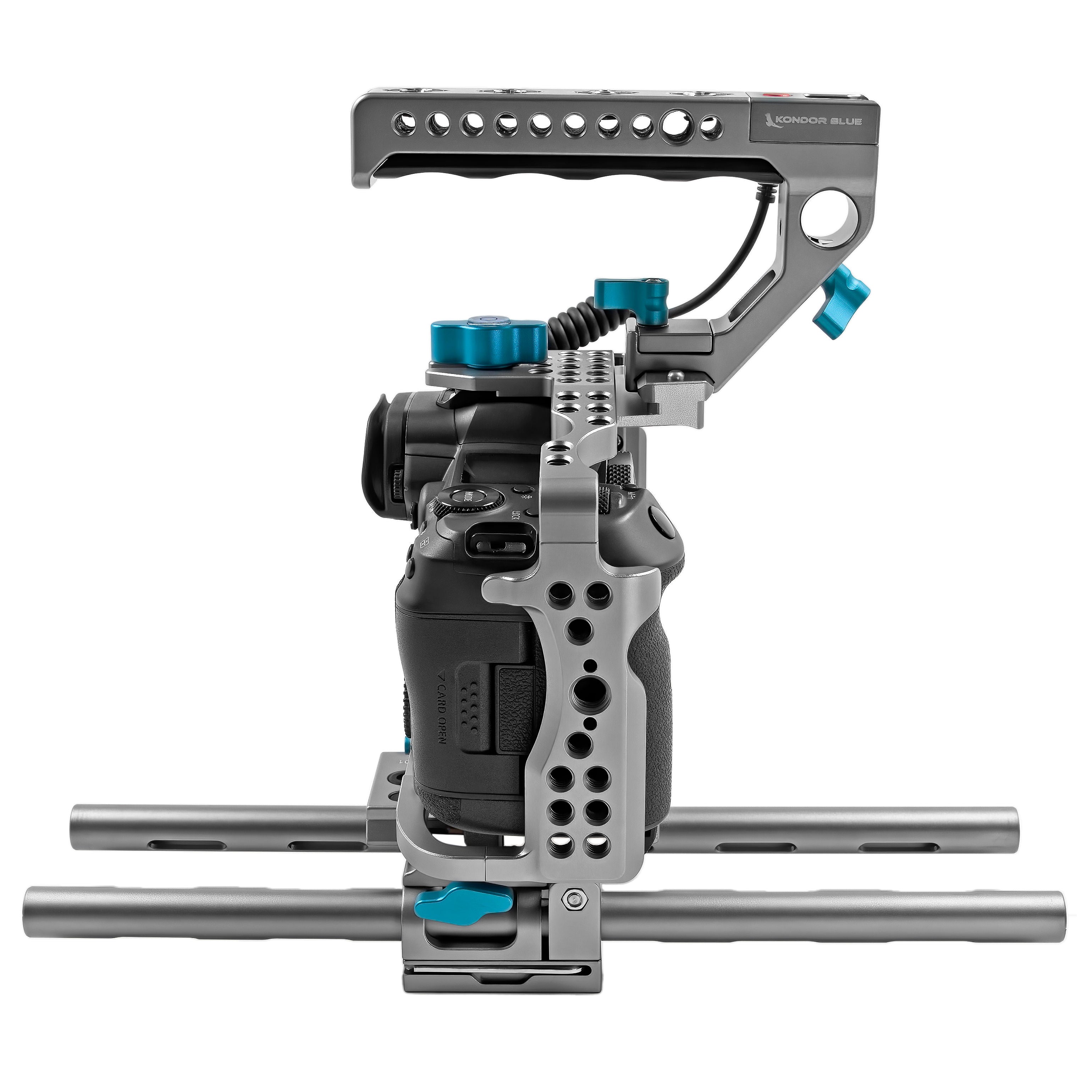 Kondor Blue Canon R5 Base Rig (R5/R6/R) (Space Gray)